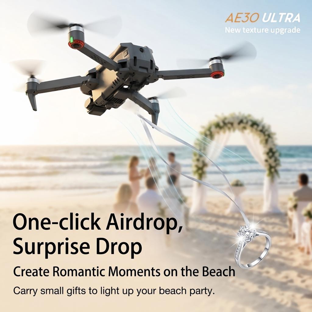 NEW AE30 Ultra GPS Drone 4K Pr - Fishing Gps ulasan dan harga